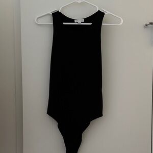 Leigh black body suit
